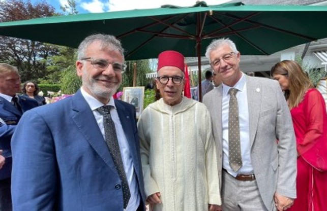 Rencontre avec l'Ambassadeur du Maroc en Belgique