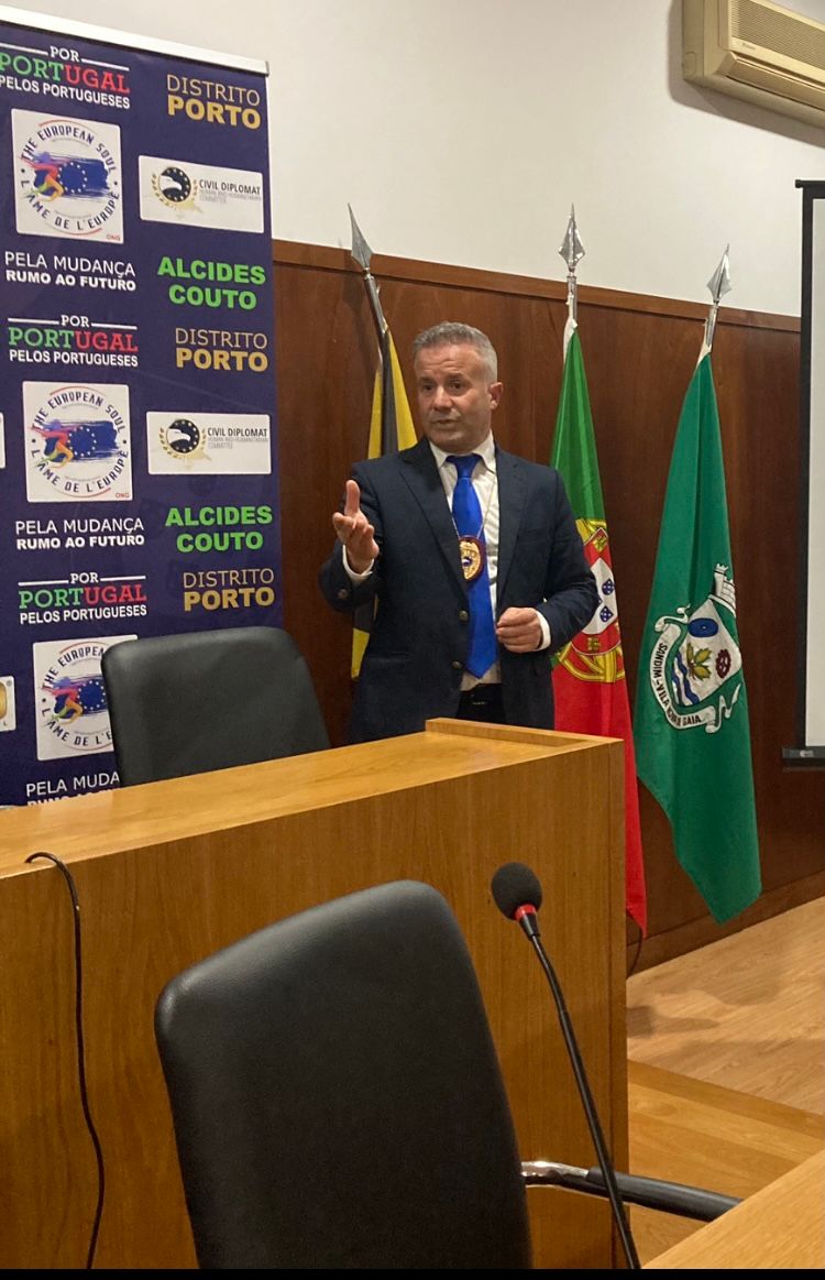 1 er meeting au Portugal- Alcides Couto membre de l’âme de l’Europe